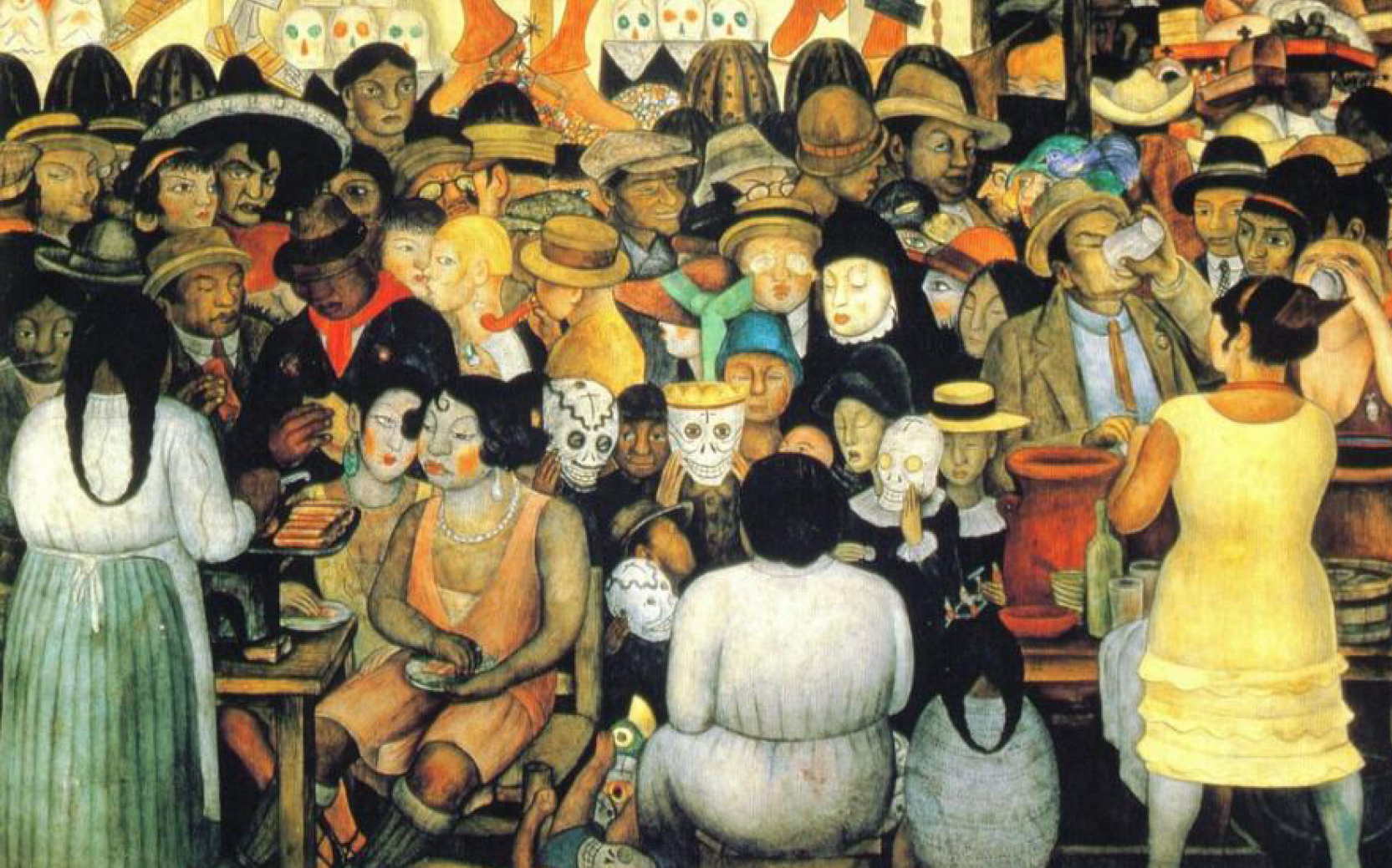 Día de los muertos, Diego Rivera