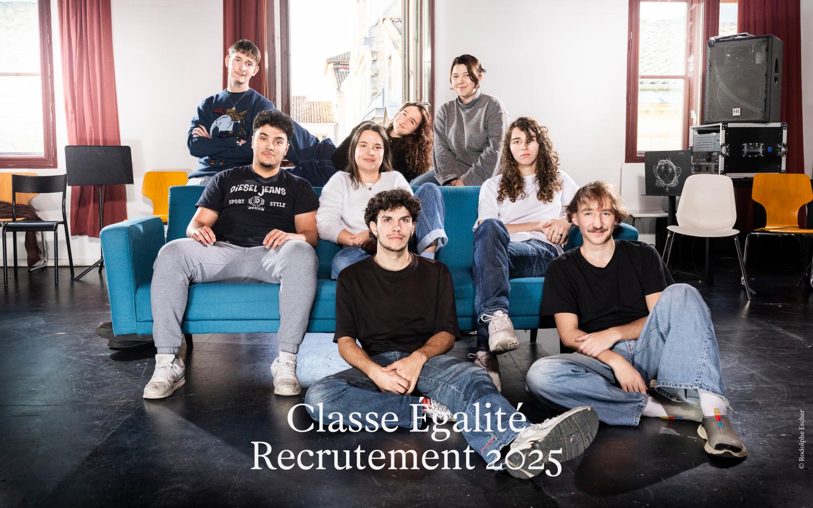 Recrutement Classe Égalité 2025